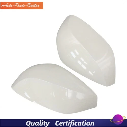White Left＆Right Side For Infiniti Q50 Q60 Q70 2014-2021 View Mirror Cover Caps