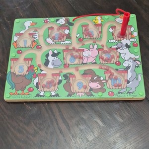 Melissa & Doug Magnetic Number Maze Multicolor Numbers Ages 3+ Educational Toy
