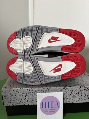 Size 11 - Air Jordan 4 Retro Bred Reimagined 2024 Black Varsity