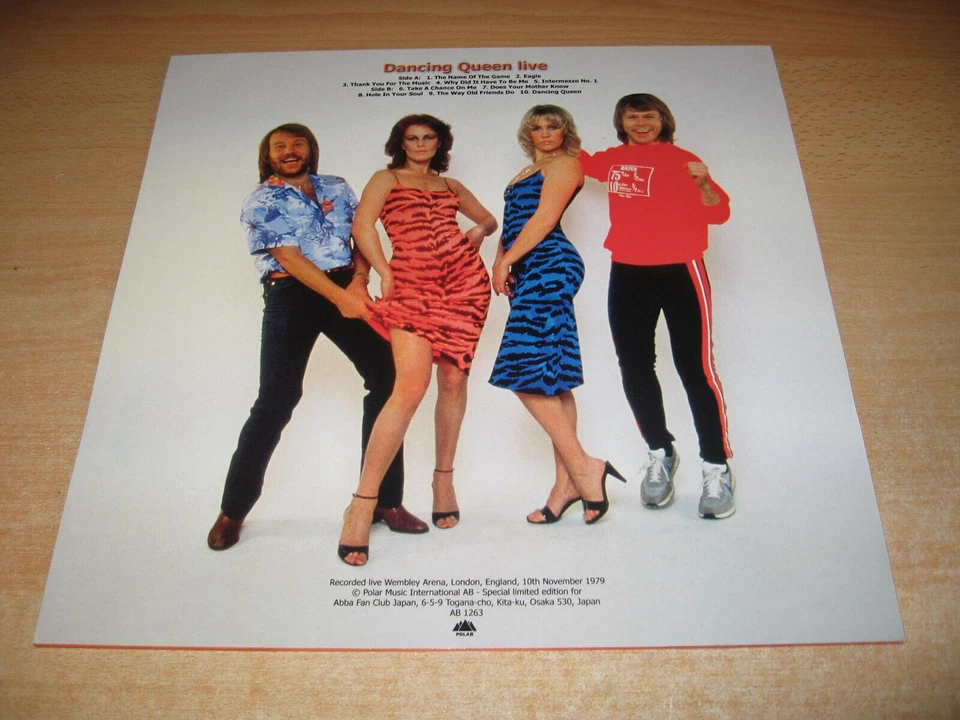 ABBA-Dancing Queen Live-Picture Disc-12"Vinyl Album-Japan-Original 2017-Unplayed - Photo 3/4