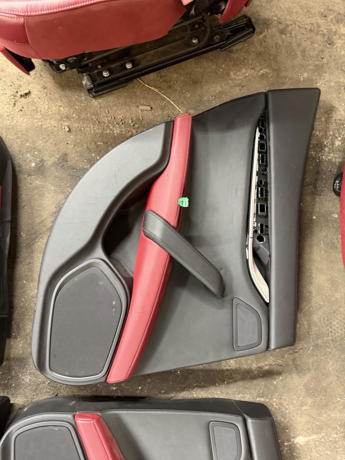 2014-2017 Maserati Ghibli Complete Interior Seat & Door Panel Set Red Rosso 