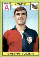 Figurina calciatori Rec.Panini 1968/69 # Giuseppe Tomasini Cagliari   #