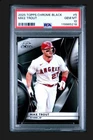 2025 Topps Chrome Black #5 - MIKE TROUT - Los Angeles Angels PSA 10 POP 2