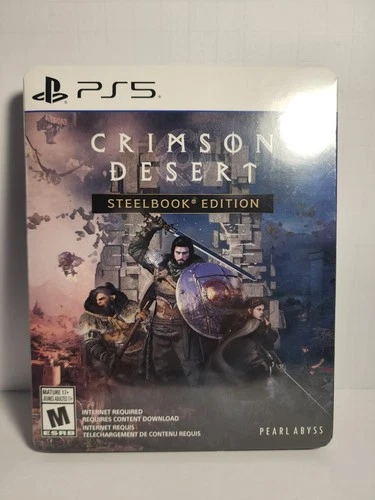 Crimson Desert Steelbook Edition - PlayStation 5 (new/sealed) Loose disc