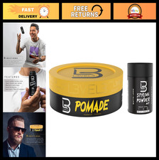 Level 3 Hair Pomade for Strong Volume - Long-Lasting Hold, Keratin Infused, Smal