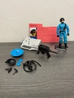 VTG 1991 GI JOE SUPER SONIC FIGHTER PSYCHE-OUT Complete w Mic & File Card Tested