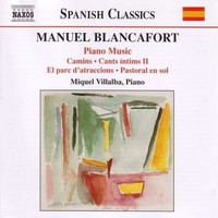 Audio Cd - Manuel Blancafort - Piano Music Vol.3 - Naxos -D- Neu