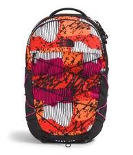 The North Face Womens Borealis Commuter Laptop Backpack, Fiery Red Abstract Y...