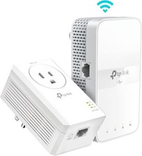 TP-Link Powerline Wi-Fi Extender TL-WPA7617KIT - AV1000 Powerline Ethernet Ada