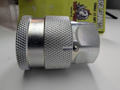 Dixon 1/2'' NPTF x 1/2'' Water-Blast Hydraulic Quick Disconnect Coupler 10k PSI
