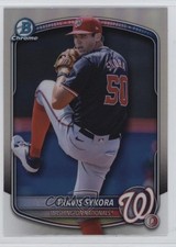 2025 Bowman Draft Chrome Refractor Travis Sykora #BDC-137 4k8