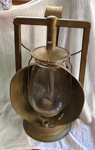 Dietz Acme Inspector Lamp Kerosene, Railroad, Train Car Lantern