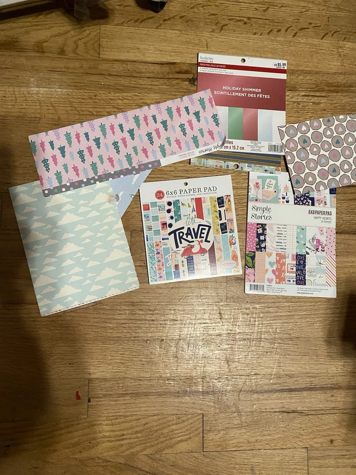 Gran lote de papeles y suministros para manualidades por valor de $175 Foto 3 de 4