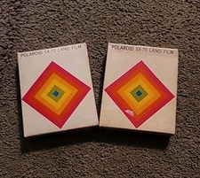 Vintage Polaroid SX-70 Land Film One Pack Sealed exp 9/19 75 Non Tested 2X