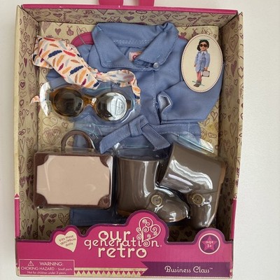 Our Generation Retro Business Class Deluxe Outfit  Fits Most 18'' Dolls