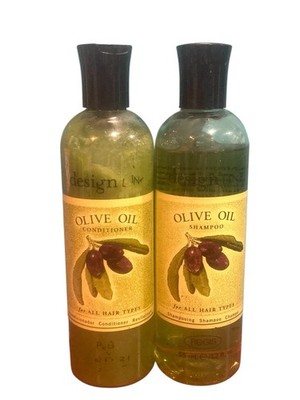 regis designline olive oil shampoo & Conditioner 12oz ea ORIGINAL Hair Care RARE