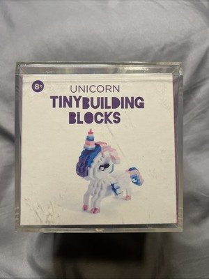 Unicorn Tiny Building Blocks in Storage Box (738 pcs) - Plastic 43997