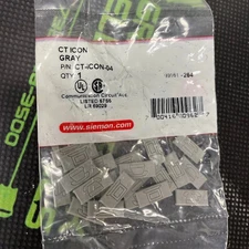 CT-ICON-04 - SIEMON - GRAY SPACER - CT ICON GRAY FOR SIEMONS PLATES - BAG OF 25P