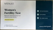 NATALIST Women's Fertility Test 5 Hormones Physician Reviewed Exp 05/31/26 NEW