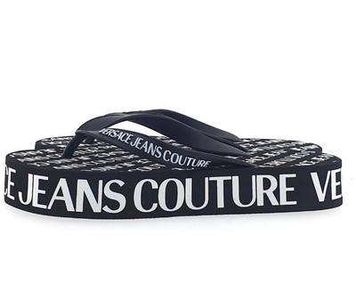 Authentic NEW VERSACE JEANS COUTURE FONDO FLIP FLOP Fast Delivery