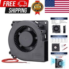 Wathai 120mm x 32mm 12V High Airflow DC Brushless Blower Fan for Radiator,...