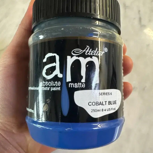 Atelier Cobalt Blue Matte Paint 250ml Official