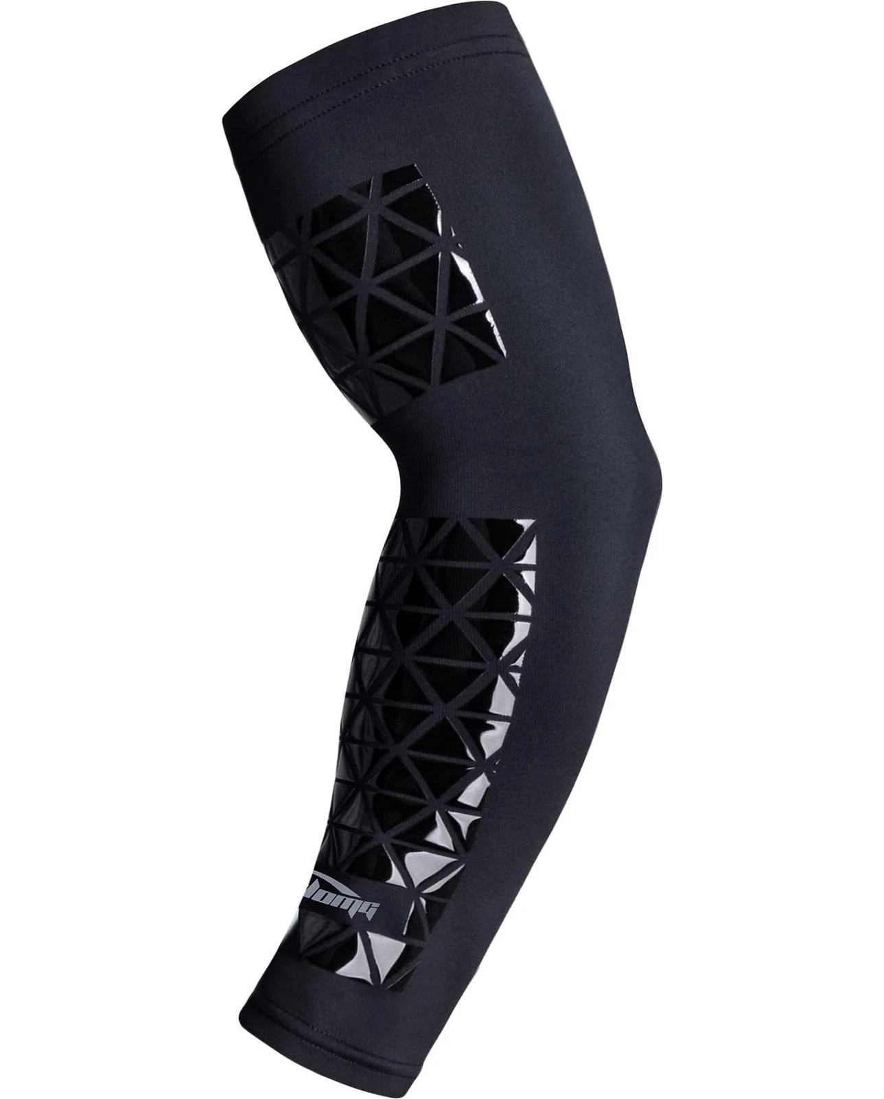 Football Arm Sleeve with Sticky Grips Forearm and Elbow Sun Protection Sleeve...
