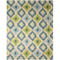Hand-tufted Wool Ivory Contemporary Abstract Seagrass Ikat Rug (7'9 X 9'9) on sale Hand-tufted Wool Ivory Contemporary Abstract Seagrass Ikat Rug (7'9 X 9'9) on sale