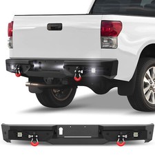 Full Width Rear Bumper Wled Lights D-rings For Toyota Tundra 2007-2013 Offroad Full Width Rear Bumper Wled Lights D-rings For Toyota Tundra 2007-2013 Offroad