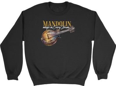 Mandolin Magic in Every Strum Sweatshirt Mens Women Strumming Chords Gift Jumper