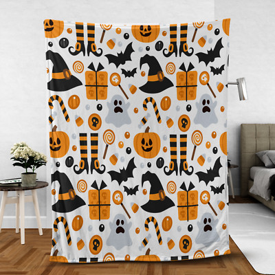 Halloween Magic Quilts, Halloween Icon Quilt Blanket