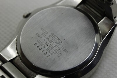 SEIKO Perpetual calendar 8F32-0130 fluorescent dial | eBay
