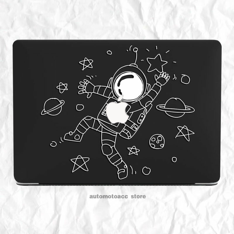 Space Cool Astronaut Hard Case For MacBook Air 11 12 13 M2 Pro 16 14 15 inch