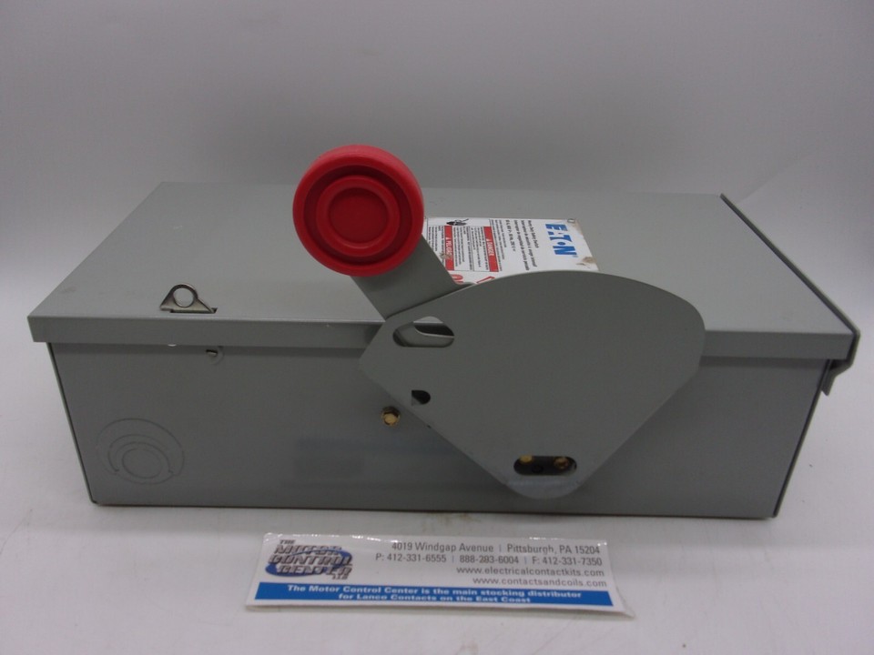 DH362URK-EATON-HEAVY DUTY SAFETY SWITCH 3P,NON-FUSIBLE,60A,600V,SERIES ...