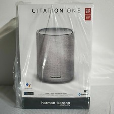   Genuine Harman Kardon Citation One Smart Speaker w/ Google Assistant - Gray