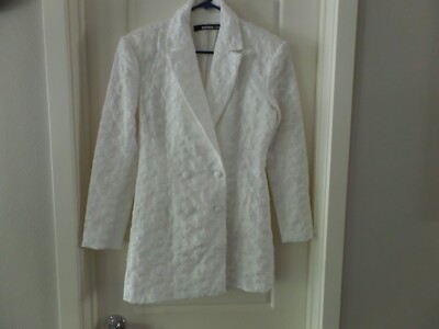 NWT Latest ROTATE X H&M Snow White flower blazer dress sz 38 US 6