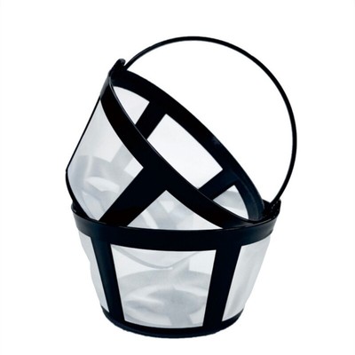 Reusable Nylon Coffee Filter Refillable Strainer Basket Cup Style Brewer Tool