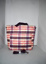 Thirty One Insulated Cooler Tote in Preppy Plaid NWT Details: Polyester antimic