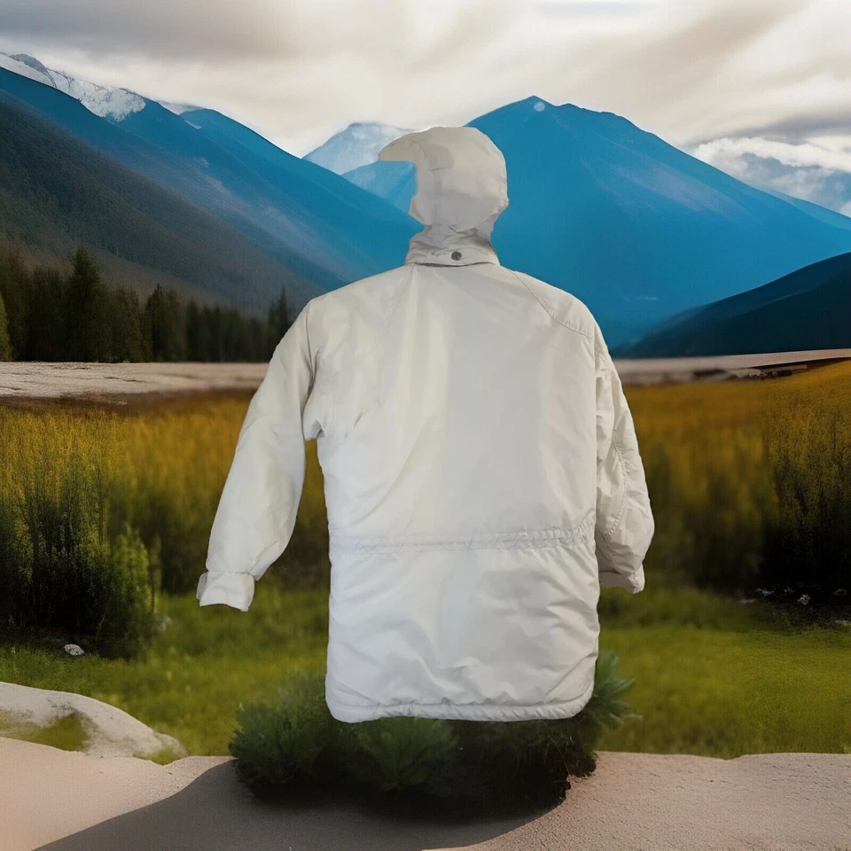 Chaqueta Columbia Mighty Lite térmica reflectante aislante para mujer grande con capucha Foto 2 de 4