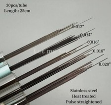 Fil d'arche orthodontique dentaire rond pouls redressé fils traités thermiquement noir