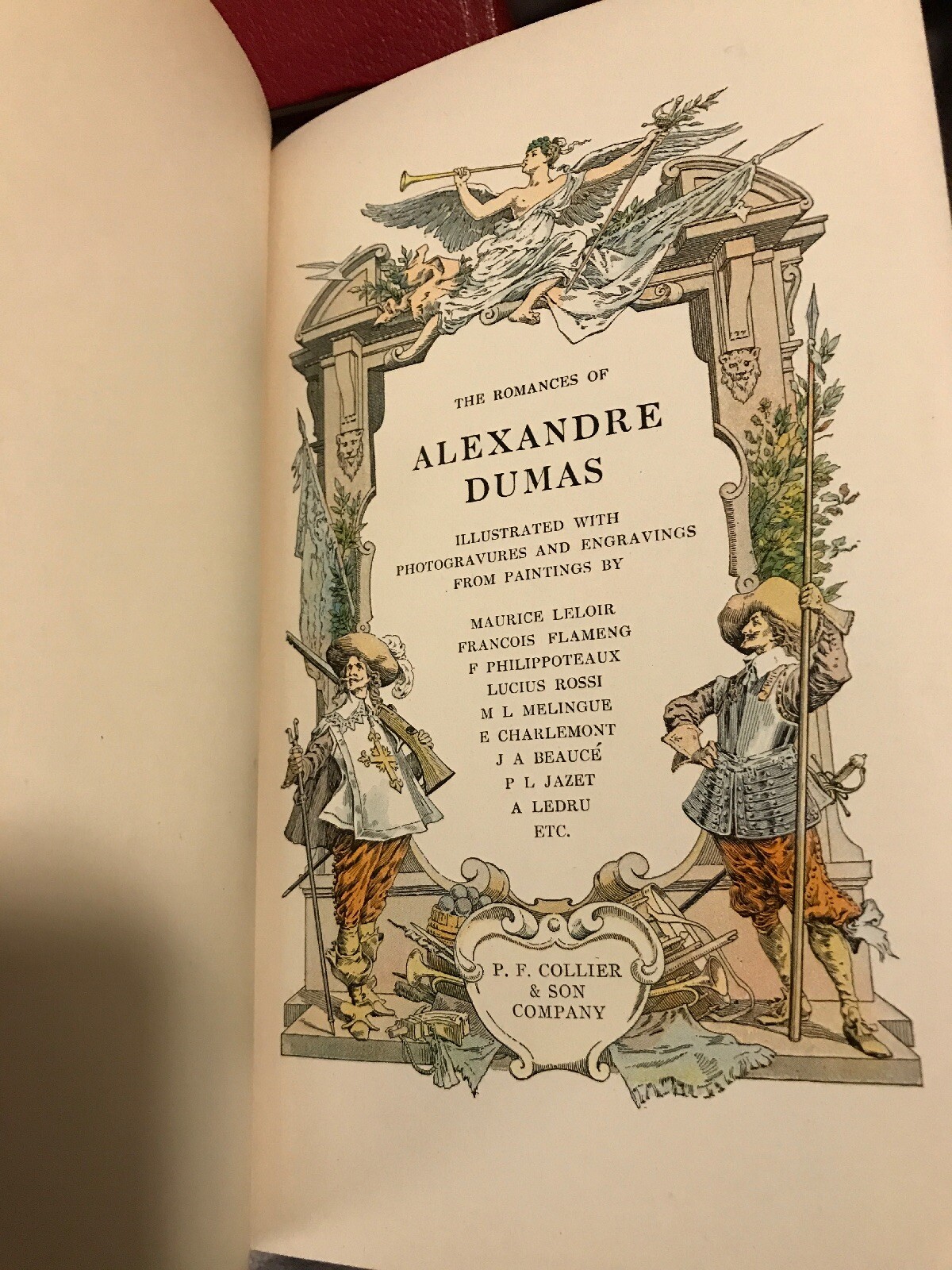 Romances of Alexandre Dumas Collection lot of 5 Bastille Iron Mask VGC Illustrat