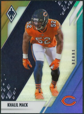 2021 Panini Phoenix Khalil Mack #23 Color Burst - Chicago Bears