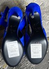 GIUSEPPE ZANOTTI⚡️{$1,150} Wavy strap blue suede high heel stiletto sandals 37.5 — photo 7