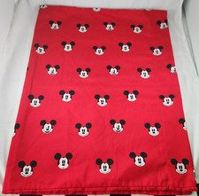 Disney One Mickey Mouse face bed pillow case red