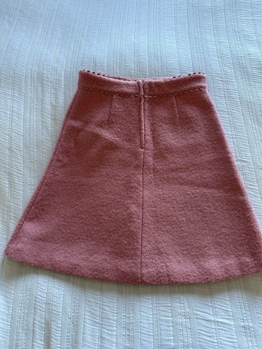 Red Valentino Rock rosa Boucle Wollmischung Größe 42 UK 8 Jackie O Retro - Bild 13 von 15