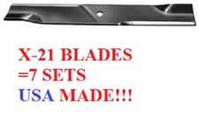 21 USA made blades Fits Big dog 60" cut diablo stout 793794 794685 best blades