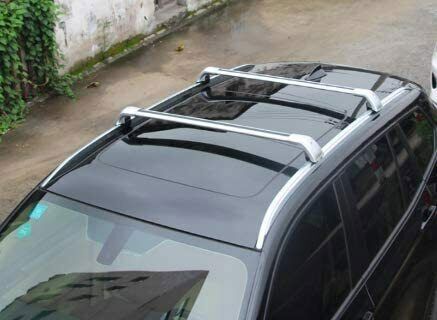2Pcs Lockable Roof Rail Racks Crossbars Cross Bars Fits for Volvo XC90 2016-2025 - Picture 7 of 9