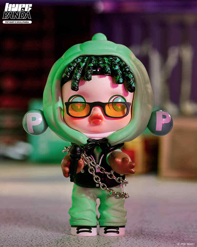 その他 POPMART SKULLPANDA HYPEPANDA *9 POP MART x SKULLPANDA Hype Panda Stylist Secret Mini Figure
