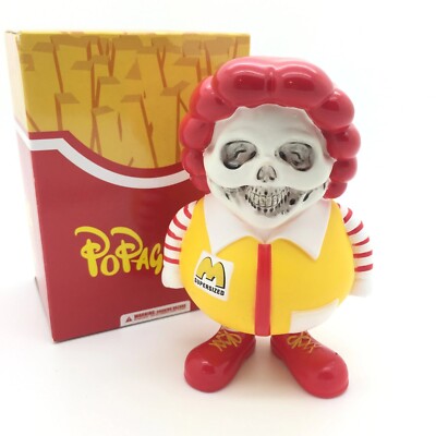 Ron English Popaganda x Secret Base MC Supersized Skull Face Figure 4''