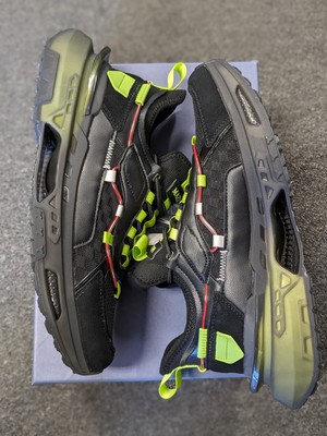NEW MAZINO TITANIUM-075 Men’s LOW TOP SNEAKERS BLACK / LIME Size 11 Amazon.com | Mazino Heat Fashion Chunky Sneakers for Men  main image 3